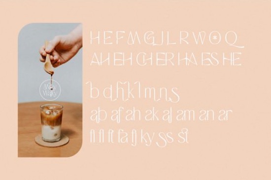 Milky Walky font free