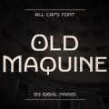 Old Maquine font free download
