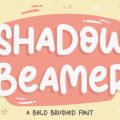 Shadow Beamer font free download