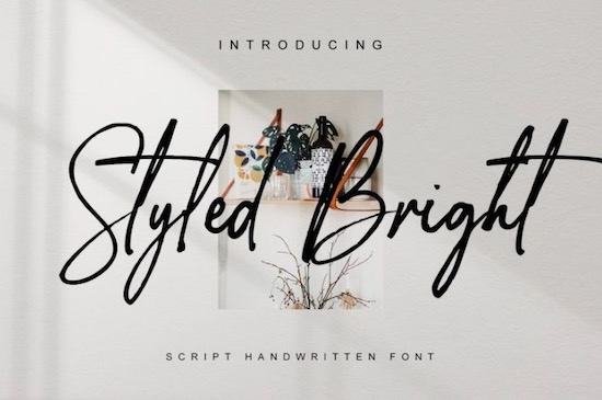 Shining Bright font