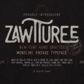 Zawtturee font free download