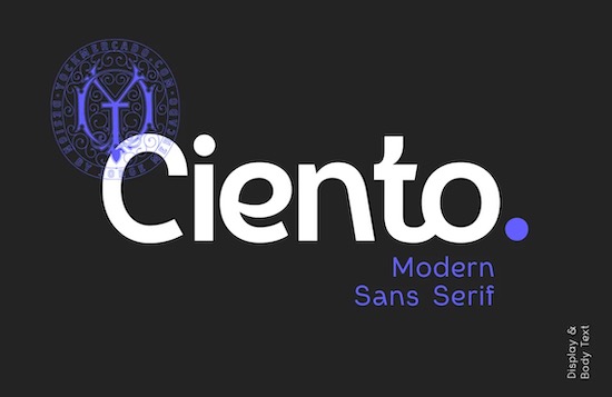 Ciento Font free download
