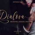 Dialova Font free download