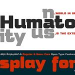 Humato Heavy Font free download