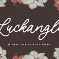 Luckangle Font free download