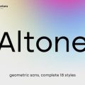 Altone Font Family free download