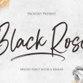 Black Rose Font free download