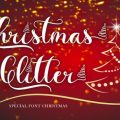Christmas Glitter Font free download