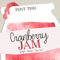 Cranberry Jam Font free download
