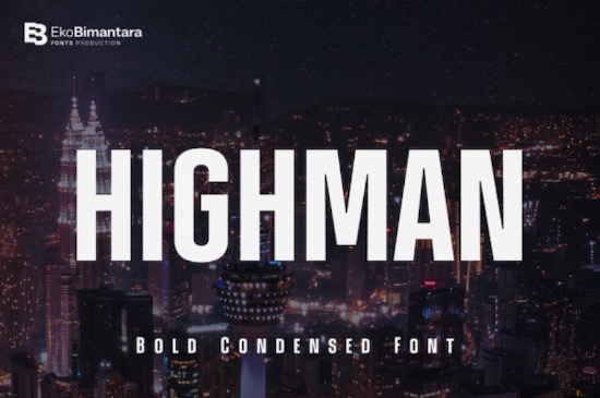 Highman Font free download