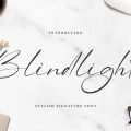 Blindlight Font free download