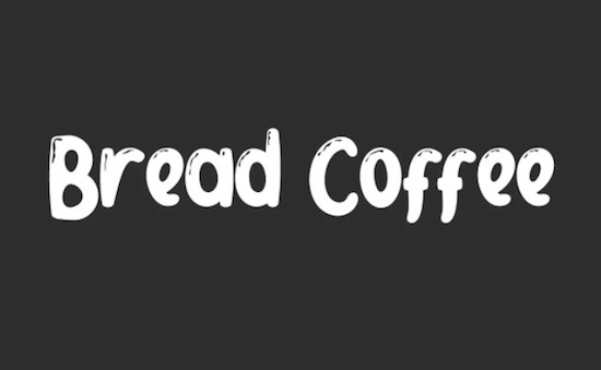 Bread Coffee Font