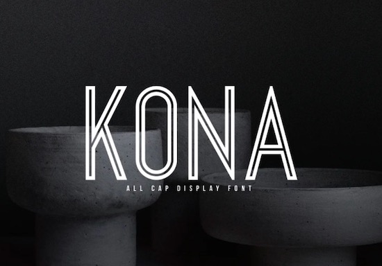 Kona Font free download