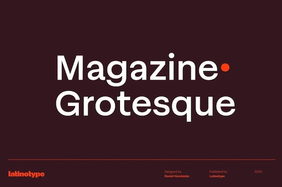 Magazine Grotesque Font free download