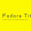 SF Fedora Font free
