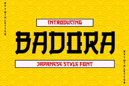 BADORA Font