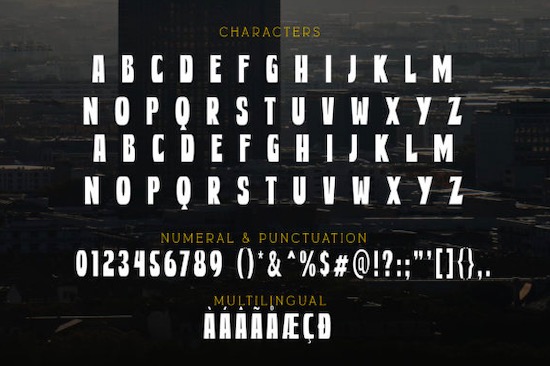 Biggest Country Font free download