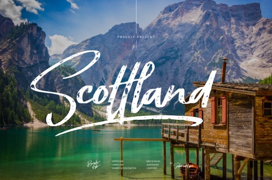 Scottland Font free download