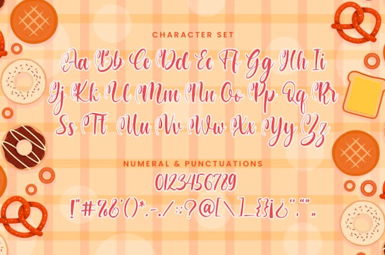 Americana Bakery Font download