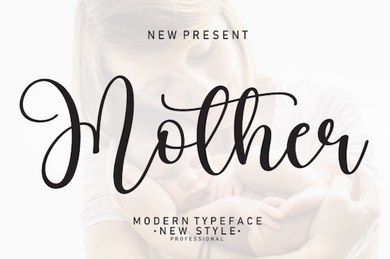 Mother Font - Fontspace.io