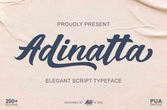 Adinatta Font