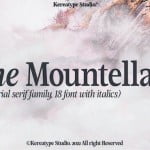 Mountella Font free download