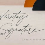 Heritage Signature Font free download