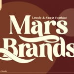 Mars Brands Font free download