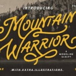 Mountain Warrior Font