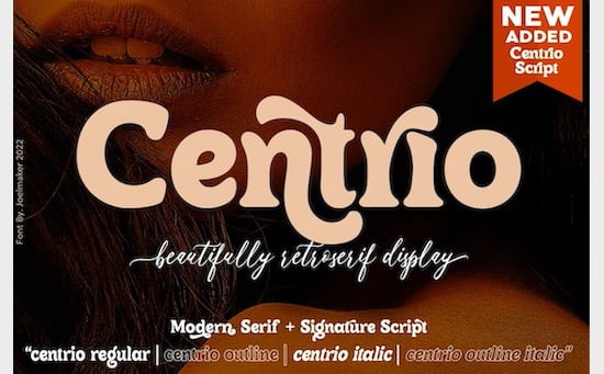 Centrio Font