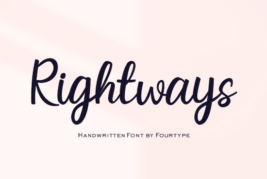 Right Way Lettering Rightways Font - Fontspace.io