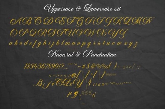 Tempting Font free
