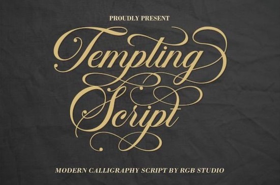 Tempting Font