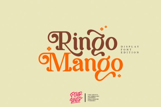 Ringo Mango Font - Fontspace.io