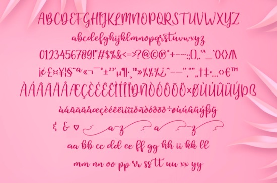 Feather Font free