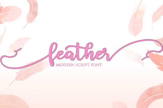 Feather Font