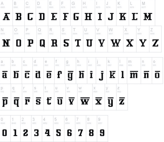 Ferro Rosso Font