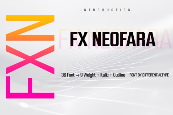 free Fx Neofara Font