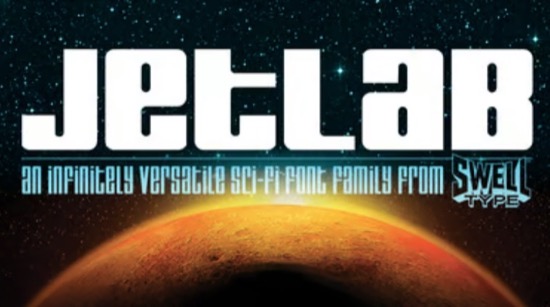 Jetlab Font free