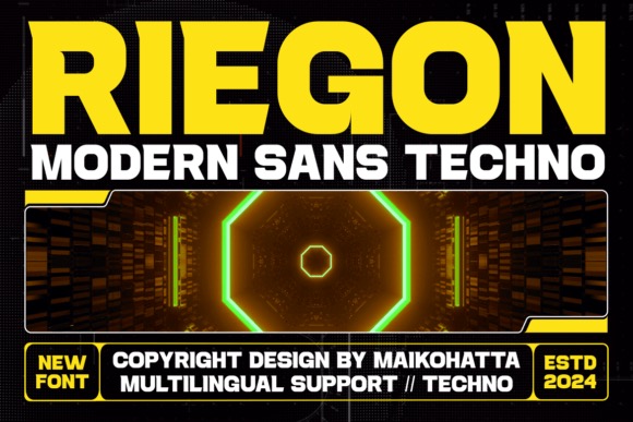 Riegon Font free