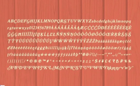 Scrubby Font free