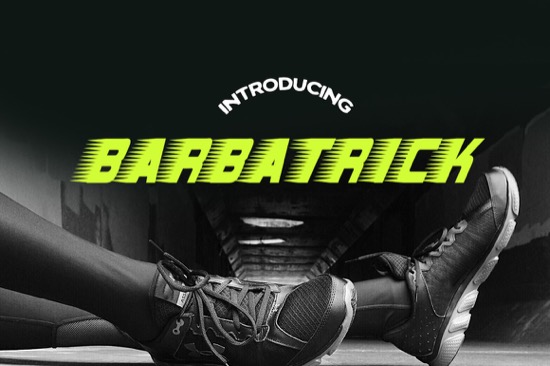 Barbatrick Font