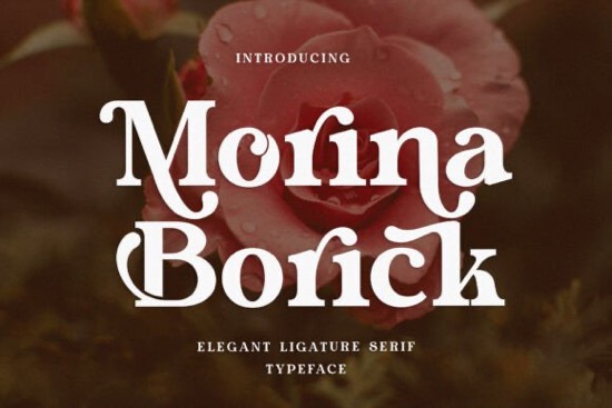 free Morina Borick Font