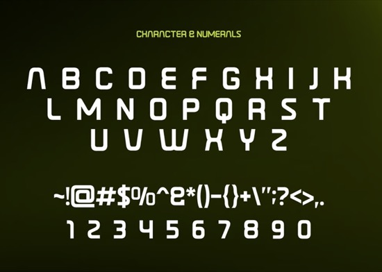 Asterion Font free