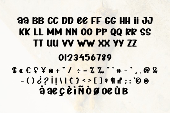 free Chubby font