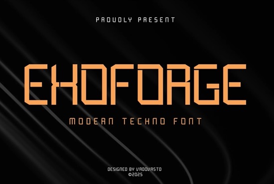 Exoforge Font