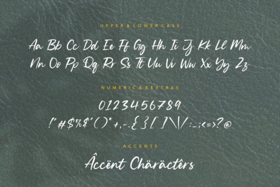 free Silent Landfield Font