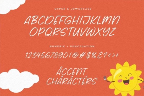 free Sunrise Time Font