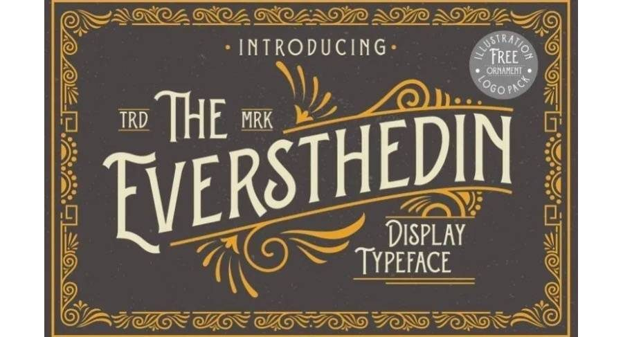 Eversthedin Display Font