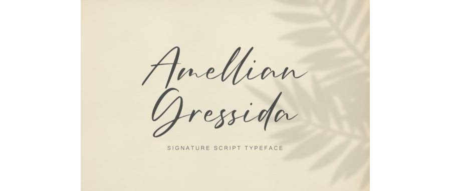Amellian Gressida Font Full